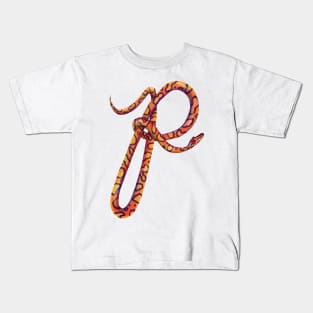 P - Brazilian rainbow boa Kids T-Shirt